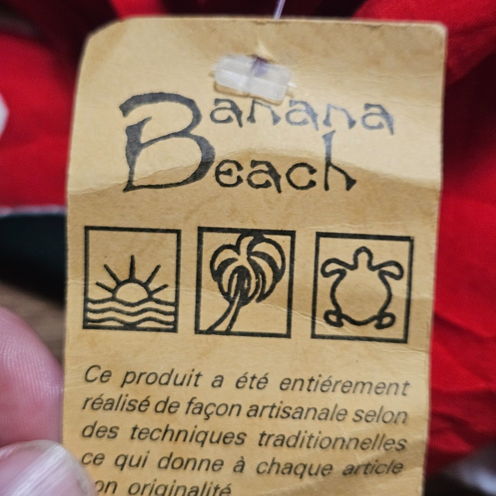 Banana Beach Hibiscus Floral Swim Wrap‎ Cover-Up 46"x74" Tropical Resort NWT - Picture 2 of 5